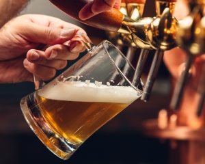 trocador de calor na cervejaria