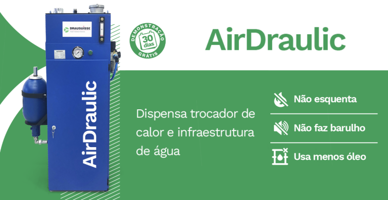 Com AirDraulic sua performance nunca mais será a mesma