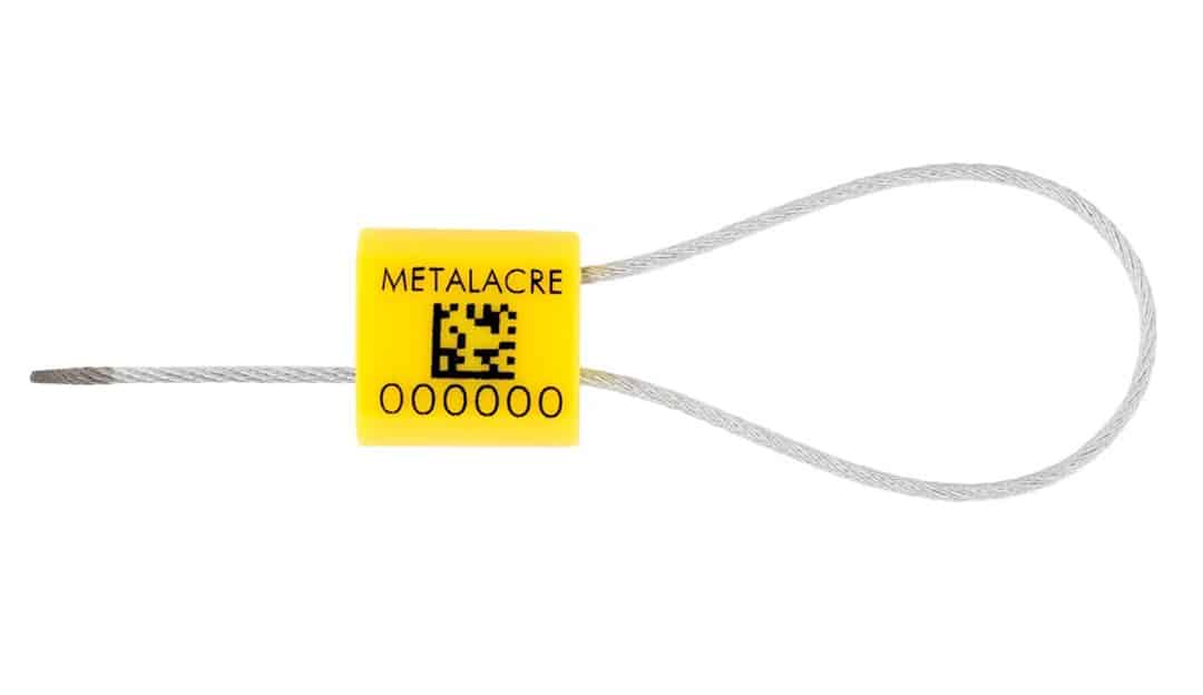 Lacres personalizados com códigos Lineares (1D) e Bidimensionais (2D)